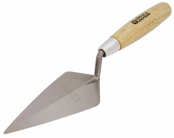 SPEAR & JACKSON - TROWEL POINTING - 150MM - TIMBER HANDLE